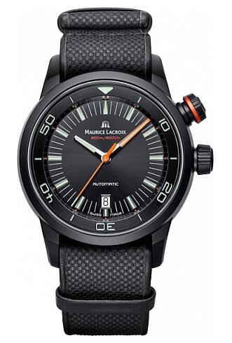 Maurice Lacroix Pontos Diver Black PT6248-PVB01-332-2 Replica Watch